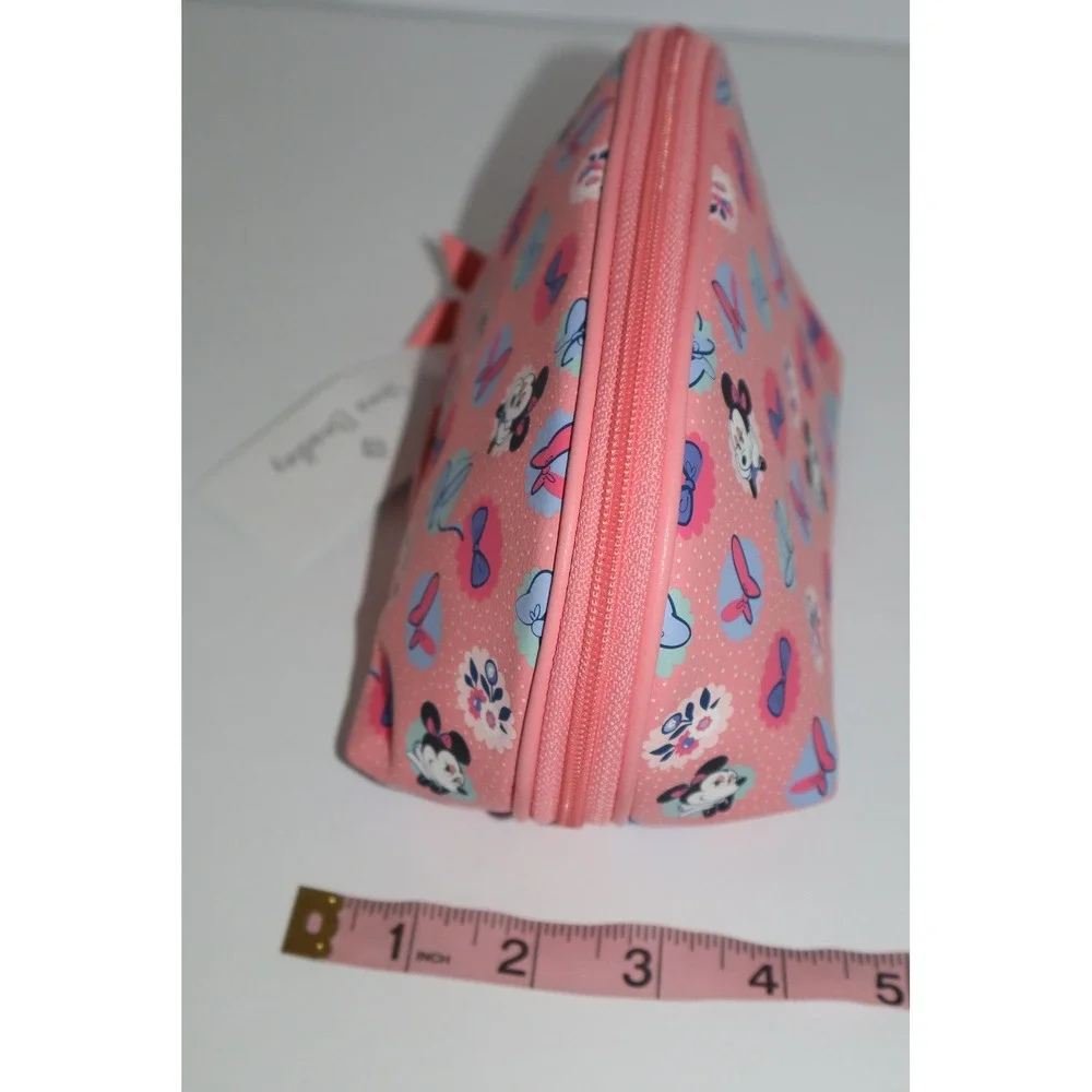 VERA BRADLEY x Disney Clamshell Cosmetic Minnie's Garden Dots NEW
